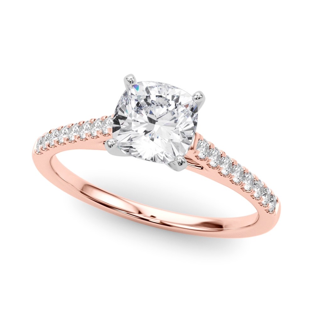 STYLE# 84846 - Prong Set - Single Row - Engagement Rings