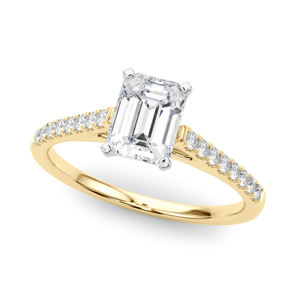 STYLE# 84846 - Prong Set - Single Row - Engagement Rings