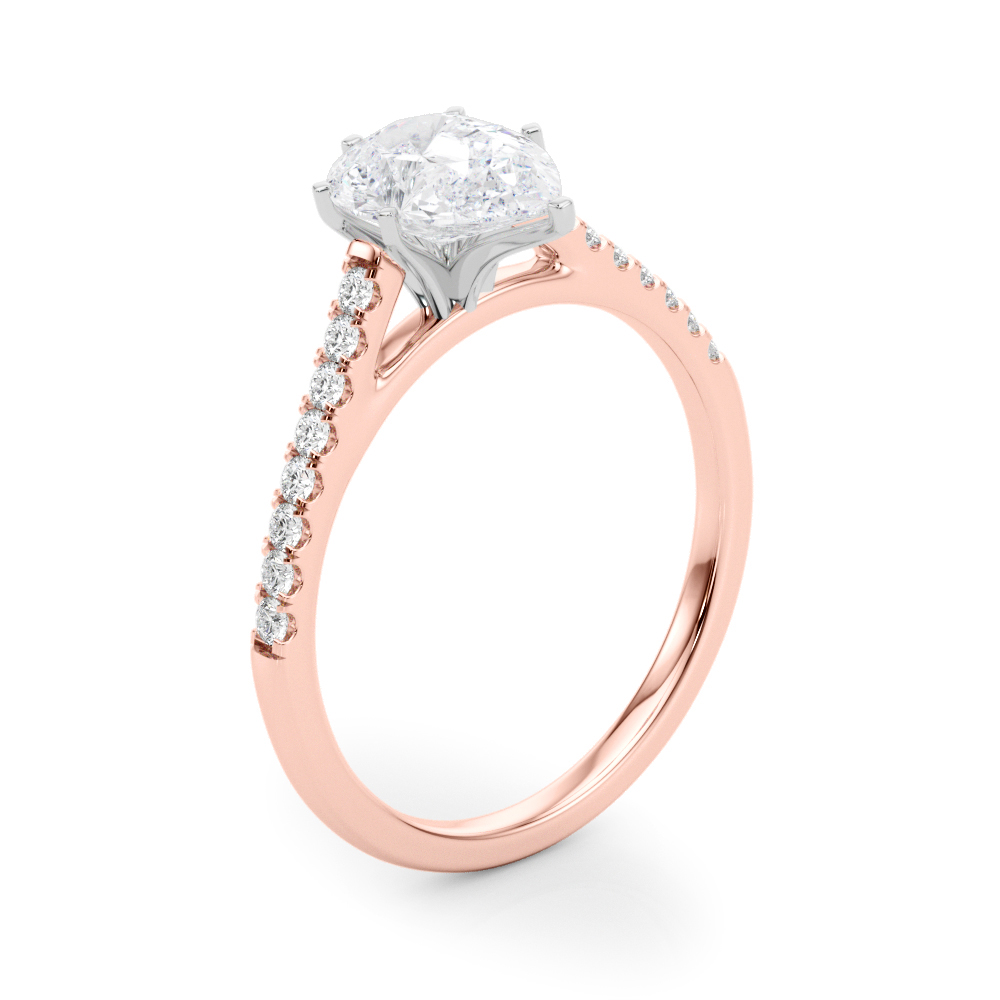 STYLE# 84846 - Prong Set - Single Row - Engagement Rings