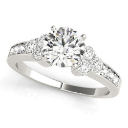 Cluster Sides - Engagement Rings